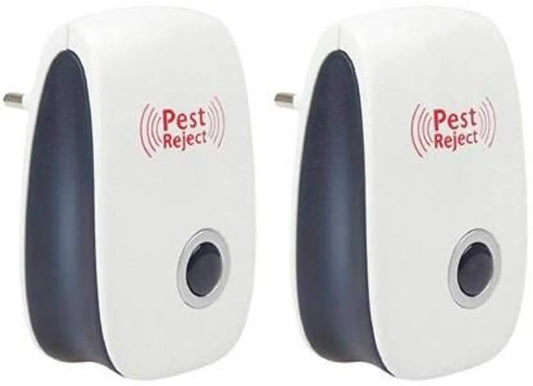 Pest Reject Mosquito Repellent Ultrasonic Machine Ultrasonic Pest Repeller Pack of 2